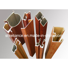 Profil d'extrusion d'aluminium / aluminium pour grain de bois (RAL-206)